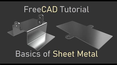 freecad sheet metal workbench